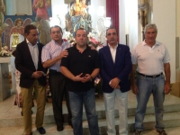 05-09-2013: Antonio Martínez y Manuel Mínguez en las Fiestas de Ayna.