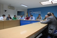 22-02-2013: Reunión del Comité de Dirección del PP de Albacete.