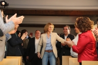 25-04-2015: Cospedal clausuró el acto de presentación de las candidaturas a las Cortes de Castilla-La Mancha.