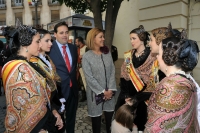 06-05-2016: En las Fiestas de Almansa, junto al alcalde Paco Núñez.