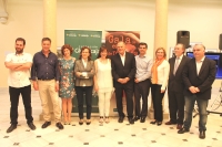 09-05-2015: Javier Cuenca participa en el acto de entrega de los Premios de Periodismo 2014 que concede la Asociación de la Prensa de Albacete, celebrado en el Centro Cultural de La Asunción.