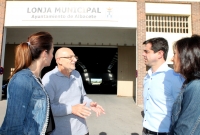 11-05-2015: Javier Cuenca visita la Lonja.