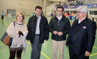 11-04-2015: El candidato a la Alcaldía de Albacete por el Partido Popular, Javier Cuenca, ha asistido esta tarde al XX Campeonato Regional de Fútbol Sala organizado por la Federación de Deportes de Personas con Discapacidad Intelectual de Castilla-La Mancha (Fecam).