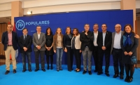 13-11-2015: La candidatura del PP de Albacete al Congreso y Senado, junto a Cospedal, en Guadalajara.