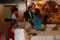 14-09-2015: Paco Núñez compartió almuerzo ferial con Mujeres en Igualdad.