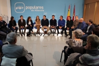 24-11-2015: Reunión en la sede provincial del PP con los candidatos de cara a las elecciones generales del 20 de Diciembre.