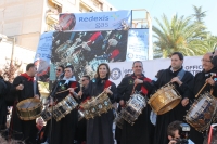 01-04-2015: En la Tamborada de Hellín, junto al alcalde Manuel Mínguez y la consejera Marta García.