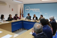 21-03-2016: Reunión de la presidenta del PP-CLM, María Dolores Cospedal, con el Grupo Municipal del PP.