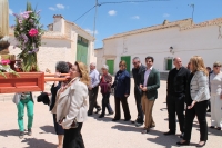 29-04-2015: Javier Cuenca ha asistido esta mañana a la Misa y a la posterior procesión que se ha celebrado en la pedanía albaceteña de Campillo de las Doblas con motivo de la celebración de su patrón, San Pedro Mártir.