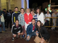 19-09-2014: Nuevas Generaciones felicita a la alcaldesa, Carmen Bayod, y la acompaña en la clausura de la Feria de Albacete 2014.