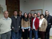 03-03-2014: La senadora Belén Torres y el diputado provincial Fermín Gómez han mantenido una reunión de trabajo con el PP de de Navas de Jorquera para animar a sus militantes a participar activamente en los comicios europeos del 25 de mayo.