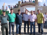 30-08-2012: El subdelegado del Gobierno en Albacete, Federico Pozuelo, ha acompañado al alcalde de Peñas de San Pedro, Antonio Serrano, y a la Corporación en la celebración de sus fiestas patronales.