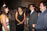 06-08-2012: En las fiestas de Alpera, con la secretaria provincial, Cesárea Arendo y el coordinador de Acción Política del PP, Javier Cuenca.