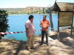 Antonio Serrano y JosÃ© Tello, en las Lagunas de Ruidera.