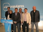 Alcaldes del PP de Alcaraz y Montiel. 