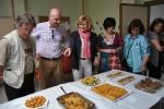 Carmen Bayod acompanada del concejal del Grupo Municipal Popular Francisco Diaz de Prado