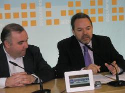 Constantino Berruga y Jesus Labrador, coordinador de AcciÃ³n PolÃ­tica del PP-CLM.