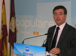 Marcial MarÃ­n, presidente provincial del PP.