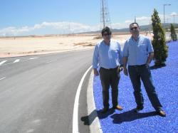 A. Serrano y MollÃ¡, en el Parque Empresarial de Caudete.