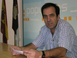 Javier urrea, portavoz PP de Villalgordo del JÃºcar.