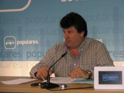 Antonio Serrano, en la sede provincial.