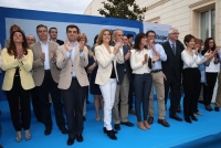 Cospedal, en la presentación del equipo que acompaña a Javier Cuenca.