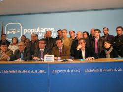 Reunión del Comité Provincial de Alcaldes del PP.