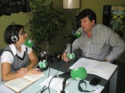 Antonio Serrano, entrevistado por Alicia Collado en Radio Chinchilla.