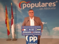 Bernardo Ortega, secretario provincial del PP de Albacete.