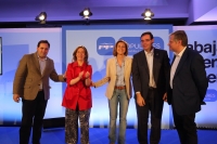Acto de presentación de los candidatos a las Cortes de Castilla-La Mancha.