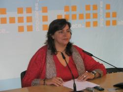 CesÃ¡rea Arnedo, diputada regional del PP.