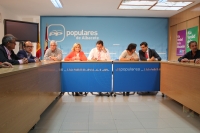 Comisión de Hacienda del PP de Albacete.