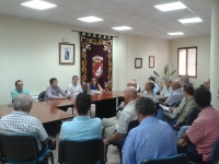La reunión de la Comisión de Agricultura en Madrigueras.
