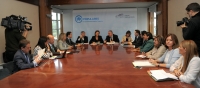 Reunión de Cospedal con el Grupo Parlamentario Popular.