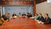Reunión de Cospedal con el Grupo Parlamentario del PP en las Cortes de Castilla-La Mancha.
