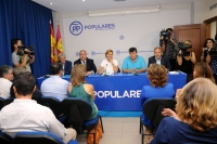 Comité ejecutivo regional del PP, celebrado este viernes en Toledo.