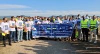 Manuel Serrano, Paco Núñez y cargos del PP de Albacete y de Jaén durante el acto reivindicativo de la A-32 celebrado en septiembre de 2021