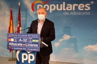 Francisco Cañizares, portavoz del Partido Popular de Castilla-La Mancha