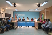 Reunión en la sede provincial.