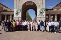 El alcalde de Madrid, José Luis Martínez-Almeida visita la Feria de Albacete junto a Paco Núñez, Carmen Navarro, Manuel Serrano y cargos públicos del PP de Albacete