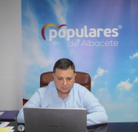 Manuel Serrano, presidente del Partido Popular de Albacete