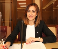 Rosa González de la Aleja, concejal del Grupo Popular en el Ayuntamiento de Albacete