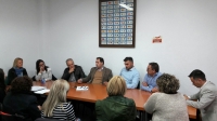 Reunión con vecinos de Villamalea.