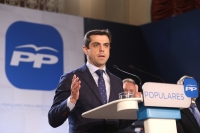 Javier Cuenca en el acto de Ciudad Real.