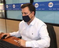 Manuel Serrano, portavoz del Grupo Municipal del Partido Popular en el Ayuntamiento de Albacete