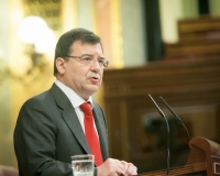 Francisco Molinero en su intervención.