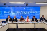 El Gobierno de España explicó a los presidentes provinciales del PP sus previsiones para 2013.