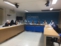Reunión de la Comisión Provincial de Bienestar Social del PP.