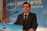 Francisco Molinero en rueda de prensa.