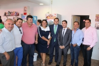 Cargos del Partido Popular acompañaron la presentación de Alborea en el stand de la Diputación Provincial.
